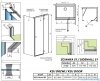 Radaway Torrenta KDJ kabina prysznicowa 85x80 prawa przejrzyste wspornik krzyżowy 133285-01-01R/1330080-01-01